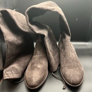 Stuart Weitzman Dark Brown Over the Knee Boots